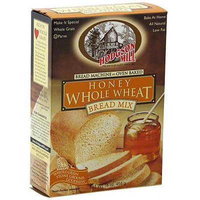 Hodgson Mill Honey Whole Wheat Bread Mix, 16 oz (Pack of 6)