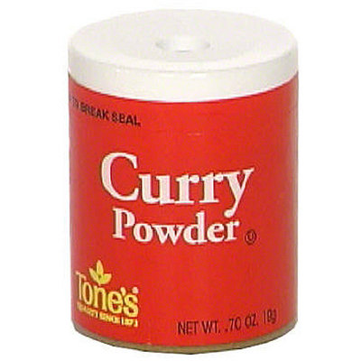 Tone's Curry Powder, 0.70 oz (Pack of 6)