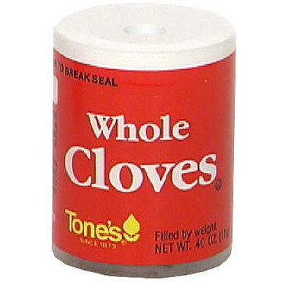 Tone's Whole Cloves, 0.40 oz (Pack of 6)