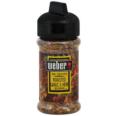 Weber Roasted Garlic & Herb Seasoning, 2.75 oz (Pack of 6)