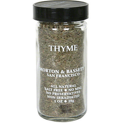 Morton & Bassett Spices Thyme, 1 oz (Pack of 3)