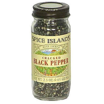 Spice Islands Cracked Black Pepper, 2.3 oz (Pack of 3)