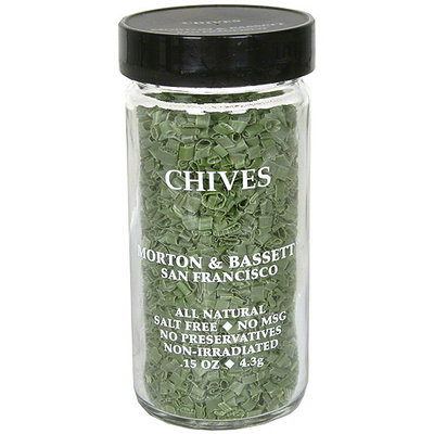 Morton & Bassett Spices Chives, .12 oz (Pack of 3)