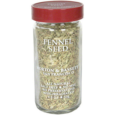 Morton & Bassett Spices Fennel Seed, 1.9 oz (Pack of 3)