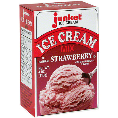Junket Simply Strawberry Ice Cream Mix