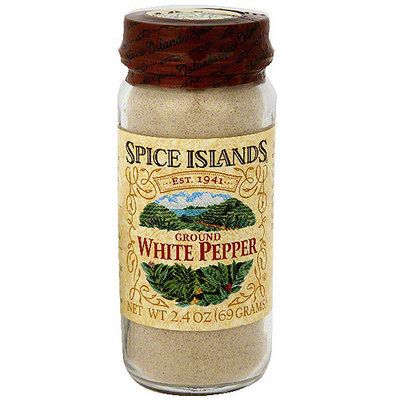 Spice Islands Ground White Pepper, 2.6 oz (Pack of 3)
