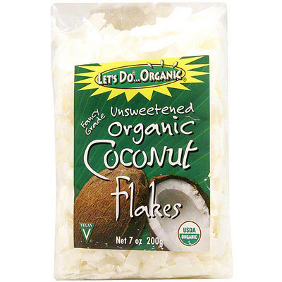 Edward & Sons Unsweetened Coconut Flakes, 7 oz (Pack of 12)