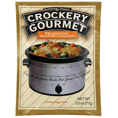 Crockery Gourmet Superior Touch Better Than Bouillon Chicken Seasoning Mix, 2.5 oz. (Pack of 12)