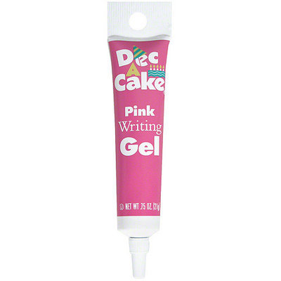 Dec-a-cake Decacake Pink Writing Gel, .75 oz (Pack of 12)
