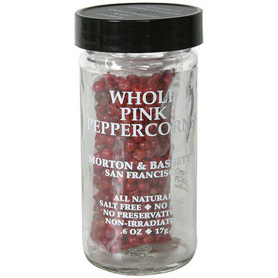 Morton & Bassett Spices Whole Pink Peppercorns, 0.6 oz (Pack of 3)