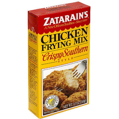 Zatarain's Crispy Southern Chicken Breading Mix, 12 oz (Pack of 12)