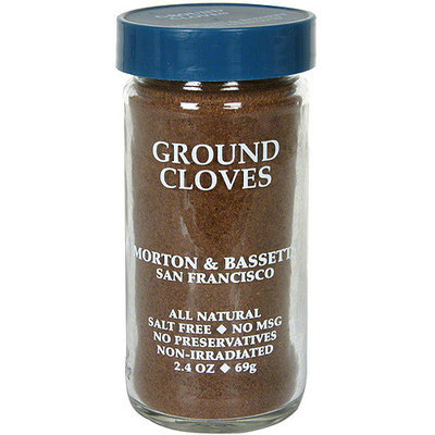 Morton & Bassett Spices Ground Cloves, 2.4 oz (Pack of 3)