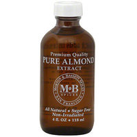 Morton & Bassett Spices Almond Extract, 4 oz (Pack of 3)
