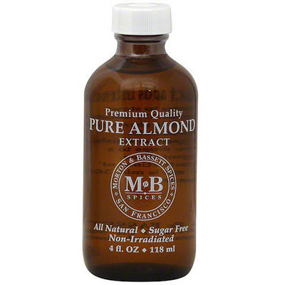 Morton & Bassett Spices Almond Extract, 4 oz (Pack of 3)