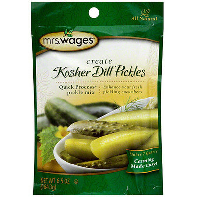 Mrs. Wages Quick Process Pickle mix, 6.5 oz (Pack of 12)