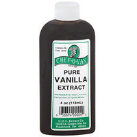 Chef O Van Chef-O-Van Pure Vanilla Extract, 4 oz (Pack of 12)
