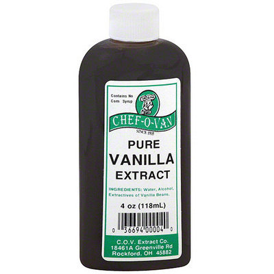 Chef O Van Chef-O-Van Pure Vanilla Extract, 4 oz (Pack of 12)