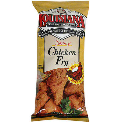 Louisiana Fish Fry Products Seasoned Chicken Fry, 9 oz (Pack of 12)