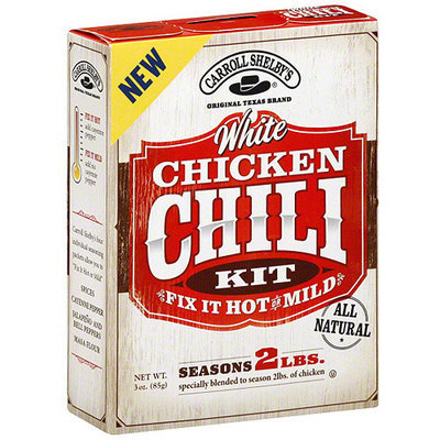 Carroll Shelby's White Chicken, 3 oz (Pack of 12)