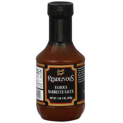 Rendezvous Charlie Vergos Memphis Original Famous Barbeque Sauce, 18 oz (Pack of 12)
