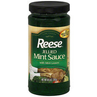 Reese Jellied Mint Sauce With Mint Leaves, 10.5 oz (Pack of 6)