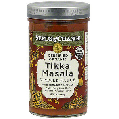 Seeds Of Change Tikka Masala With Tomatoes & Cream, 12 oz (Pack of 6)