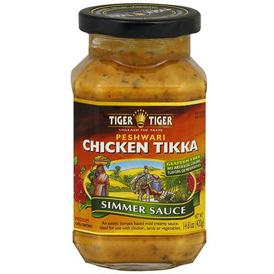 Tiger Tiger Chicken Tikka Simmer Sauce, 14.8 oz (Pack of 6)