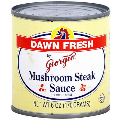 Dawn Fresh By Giorgio Mushroom Steak Sauce, 6 oz (Pack of 12)