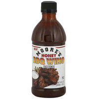 Moore's Honey BBQ Sauce, 16FO (Pack of 6)