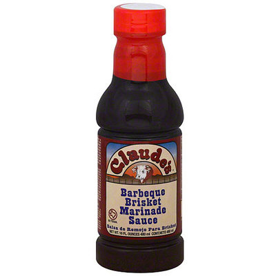 Claude's Barbecue Brisket Marinade Sauce, 16 oz (Pack of 6)