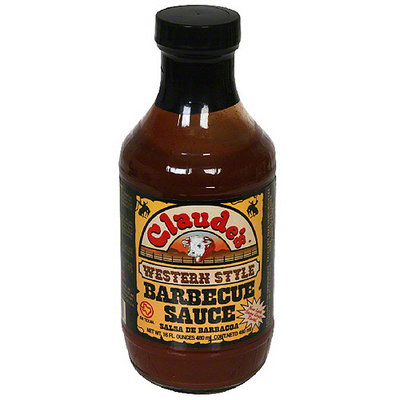 Claude's Western Style Barbecue Sauce, 16 oz (Pack of 6)
