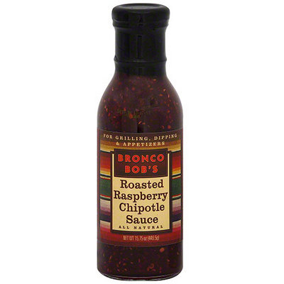 Bronco Bob's Roasted Raspberry Chipotle Sauce, 15.75 oz (Pack of 6)