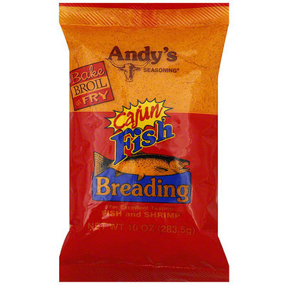 Andy's Seasoning Cajun Breading, 10 oz (Pack of 12)