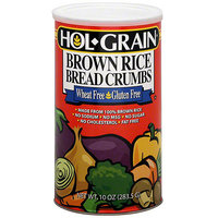 Hol Grain Hol-Grain Brown Rice Bread Crumbs, 8 oz (Pack of 6)
