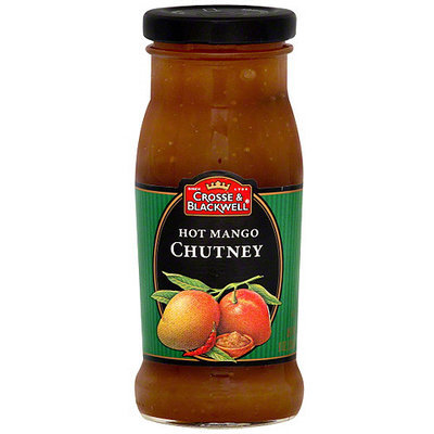Crosse & Blackwell Hot Mango Chutney, 9 oz (Pack of 6)