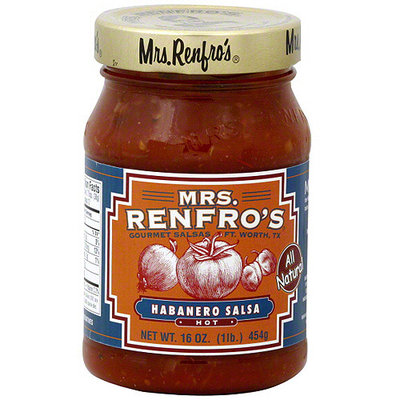 Mrs. Renfro's Habanero Salsa, 16 oz (Pack of 6)