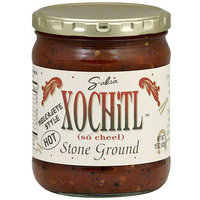 Xochitl Stone Ground Hot Salsa, 15 oz (Pack of 6)