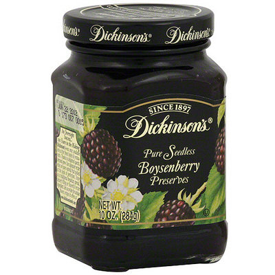 Dickinsons Dickinson's Pure Seedless Boysenberry Preserves, 10 oz (Pack of 6)