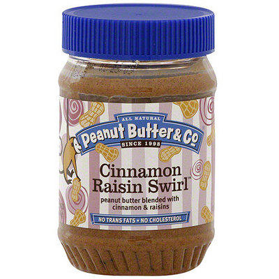 Peanut Butter & Co. Cinnamon Swirl Peanut Butter, 16 oz (Pack of 6)
