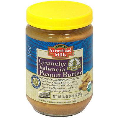 Arrowhead Mills Organic Peanut Butter, 16 oz (Pack of 12)