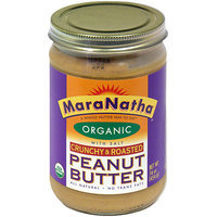 Maranatha Hint Of Sea Salt Crunchy Peanut Butter, 16 oz (Pack of 6)
