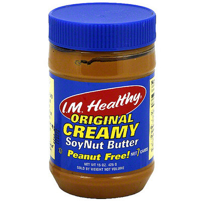 I.M. Healthy Creamy Soynut Butter, 15 oz (Pack of 6)