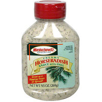 Manischewitz Creamy Horseradish Sauce With Dill, 9.25 oz (Pack of 9)