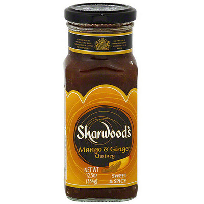 Sharwood's Sweet & Spicy Mango & Ginger Chutney, 12.5 oz (Pack of 6)