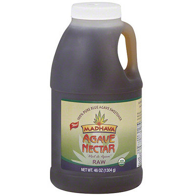 Madhava Raw Agave Nectar, 46 oz (Pack of 6)