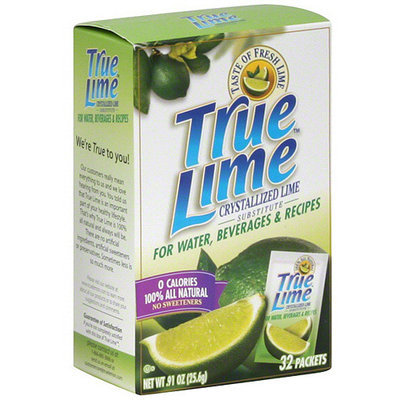 True Lemon True Lime Crystallized Lime, 32ct (Pack of 12)