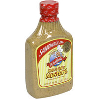 Woeber's Sandwich Pal Hot & Spicy Mustard, 16 oz. (Pack of 6)