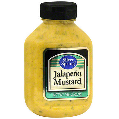 Silver Spring Jalapeno Mustard, 9.5 oz (Pack of 9)