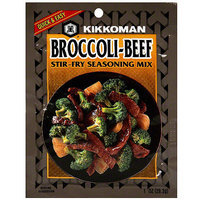 Kikkoman Broccoli-Beef Stir-Fry Seasoning Mix Soup, 1 oz (Pack of 24)