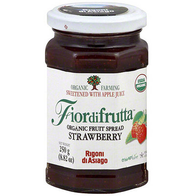 Fiordifrutta Organic Strawberry Fruit Spread, 8.82 oz (Pack of 6)